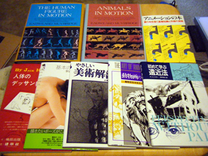THE HUMAN FIGURE IN MOTION�^ANIMALS IN MOTION�^�A�j���[�V�����̖{�^�l�̂̃f�b�T���Z�@�^��{�̃k�[�h�f�b�T���|�[�Y�^�₳�������p��U�}�^������̕`�����^���߂Ċw�ԉ��ߖ@